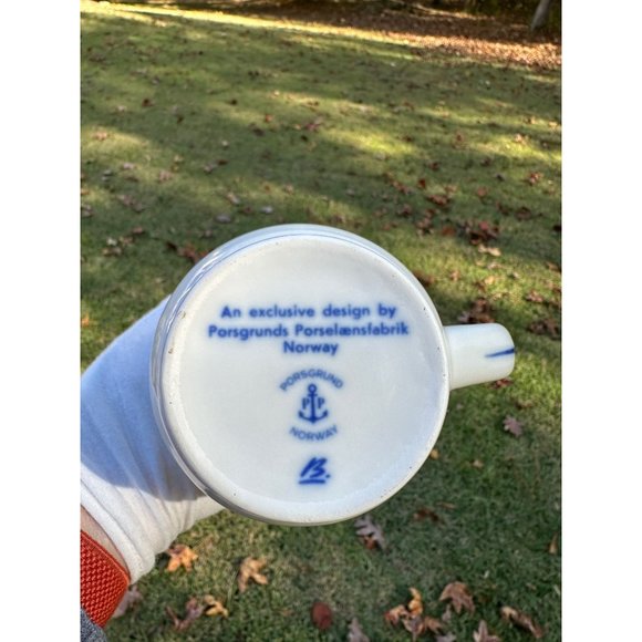 1978 Porsgrund Norway Limited Edition Christmas Mug "Christmas Eve" Vintage - Picture 7 of 7